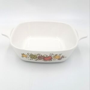 Corning Ware 1 3/4 Cup Spice of Life Baking Dish Cookware Casserole